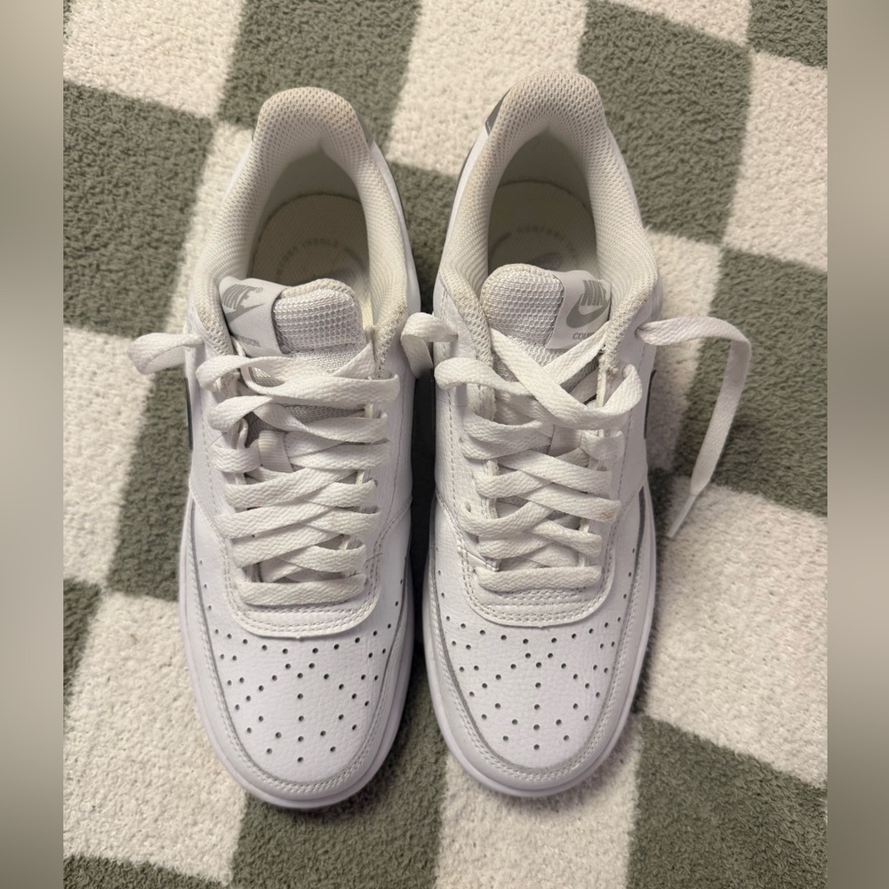 Nike Court Vision Low White Sneakers
